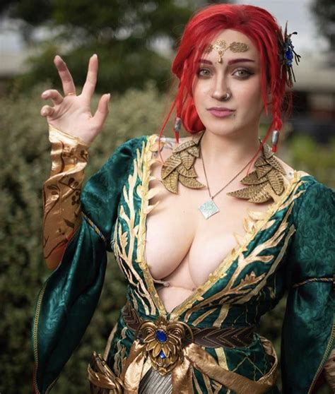 Triss Merigold Cosplay Witcher Cosplay Woman Triss Merigold Cosplay Sexy Cosplay
