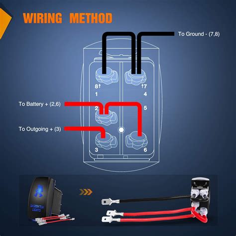 6 Pin Rocker Switch Wiring Rocker Switch Wiring 3 6 Load 2 2gem 6ge