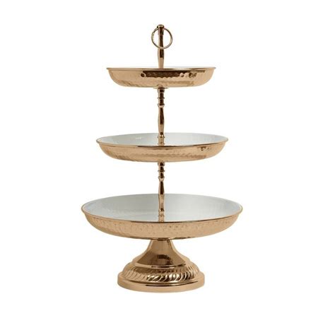 Deluxe Three Tier Cake Stand By Bell And Blue