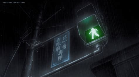 Image of night rain anime scenery aesthetic anime anime snow. Aesthetic Anime Scenery Background Gif - Gambarku