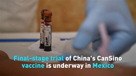 Countries using vaccines from china are still seeing high caseloads. Final-stage trial of China's CanSino vaccine is underway ...