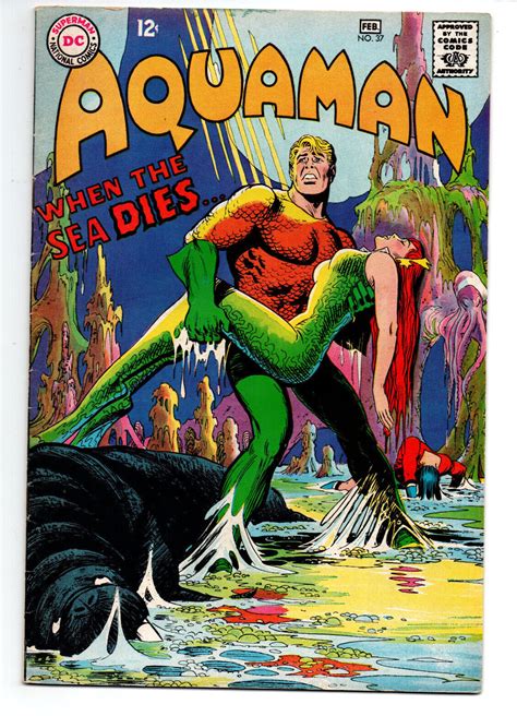 Aquaman 37 1st Scavenger Mera 1968 Fn Comic Books Silver