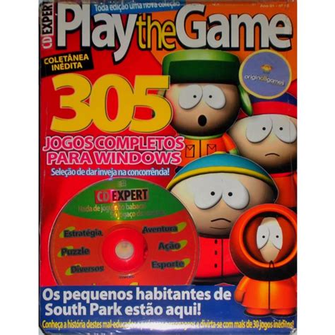 Cd Expert Play The Game 305 Jogos Especiais South Park Iso