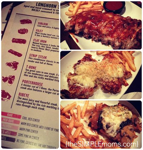 Longhorn burger with french fries. let's eat out :: longhorn steakhouse fall menu review - the SIMPLE moms
