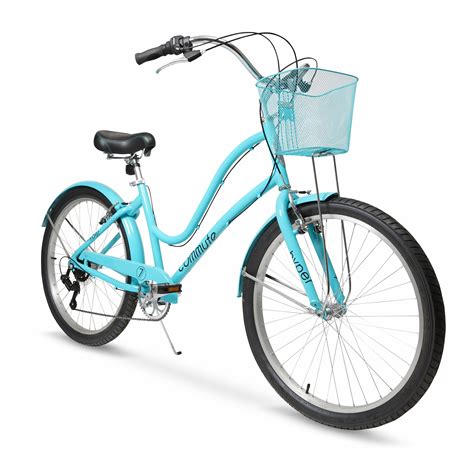 Hyper Bicycles Womens 26″ Commuter Neon Teal Javariya Store 637
