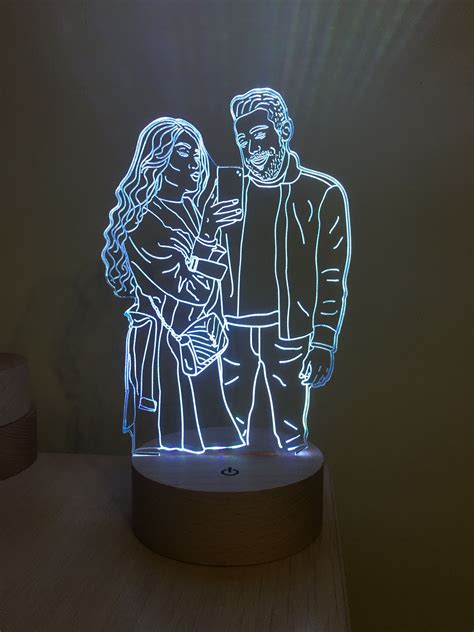 Custom Photo Gift Personalized Lamp Family photo gift | Etsy in 2020