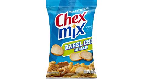 Chex Mix Sir Mix A Lot Collaborate To Bring Back Bagel Chip To Its