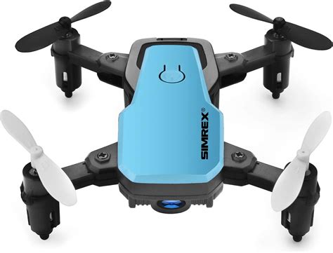 Simrex X300c Mini Drone With Camera Wifi Hd Fpv Foldable Rc Quadcopter