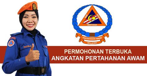 Angkatan pertahanan awam daerah klang 139, jalan raya barat, 41000 klang, selangor. Permohonan Terbuka Jawatan di Jabatan Pertahanan Awam ...
