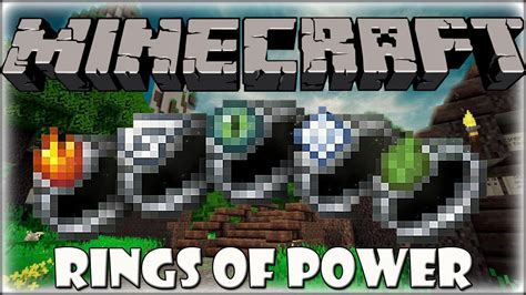 Minecraft Rings Of Power Mod Spotlight Fire Ice And Teleport Rings