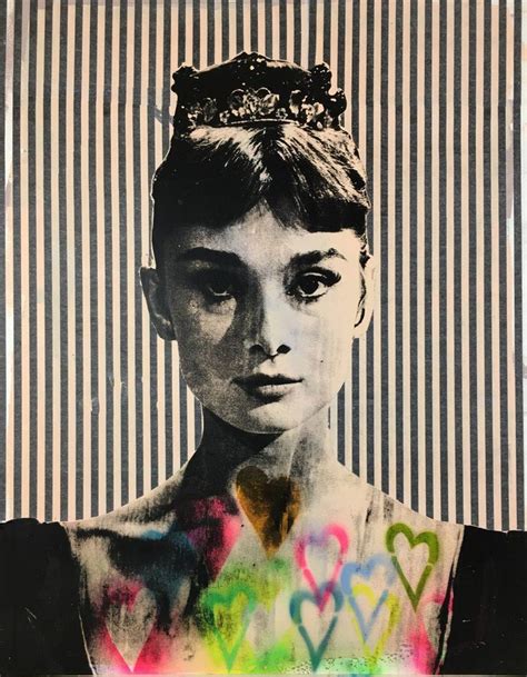 Audrey Hepburn Painting By Dane Shue 2020 Acrylic Painting By Dane