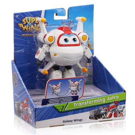 Super Wings Transforming Vehicle Astro Plane Bot Figure Galaxy Wings 5