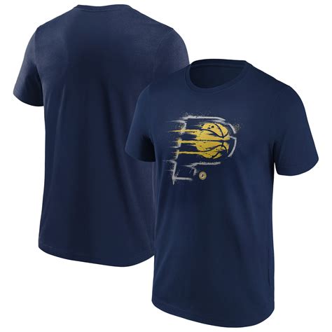 Mens Indiana Pacers Splatter Graphic T Shirt Rebel Sport