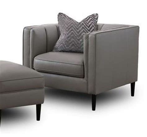 Bali Light Gray Leather Chair By Simon Li Texas Furniture Hut