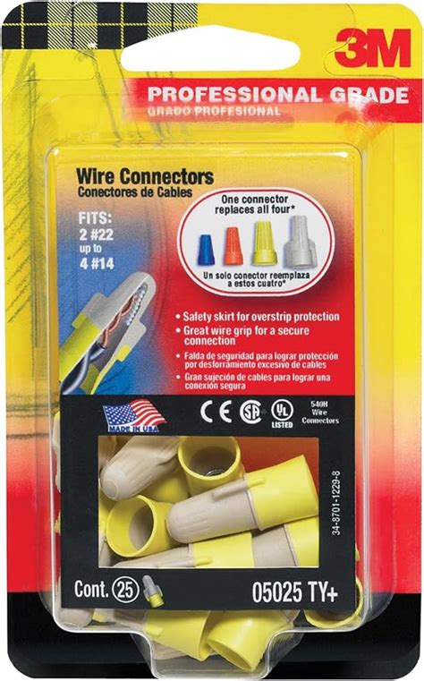 3m Ty 05025 Ba 12 Performance Plus Wire Connectors 25