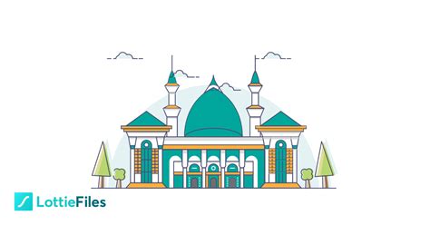 Mosque Animation By Abdul Latif Lottiefiles