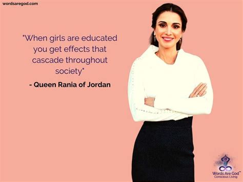 Queen Rania Of Jordan Quotes Queen Rania Jordan Quotes Rare Quote