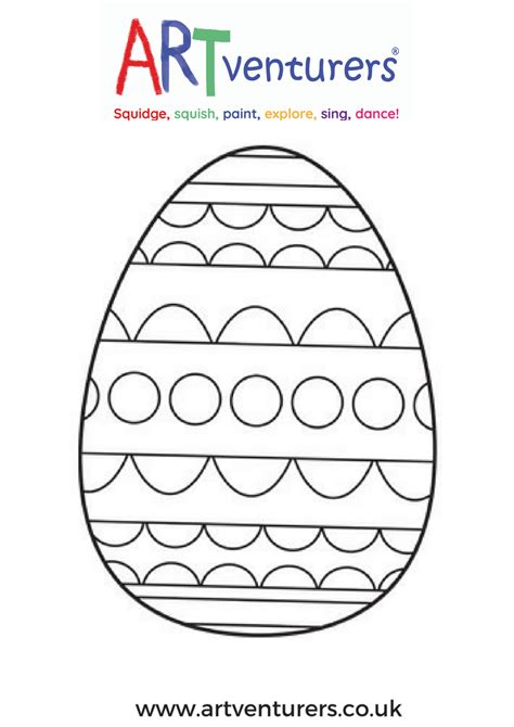 Free printable large egg pattern. Printable Easter Egg Templates
