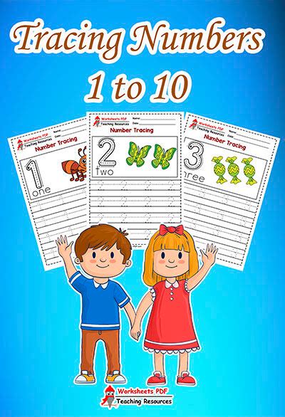 Tracing Numbers To Worksheets Number Writing Practice Number