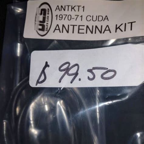 Mopar Cuda Antenna Kit Bezel 1970 74 Cuda Except Aar 9950 Ebay