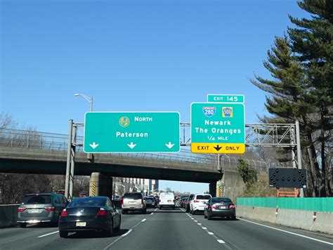 East Coast Roads New Jersey State Route 444 Garden State Parkway Southbound Exits