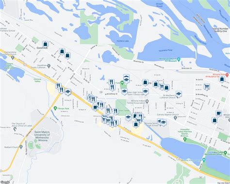 Winona Mn Street Map