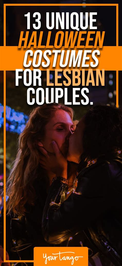 13 Totally Clever Halloween Costumes For Lesbian Couples Cute Couple Halloween Costumes