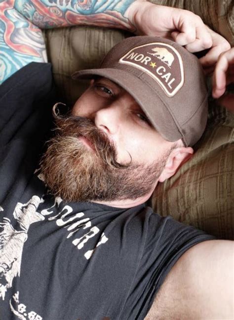 Pin By Chad Perkins On Beards Handlebar Moustache Sexy Bearded Men
