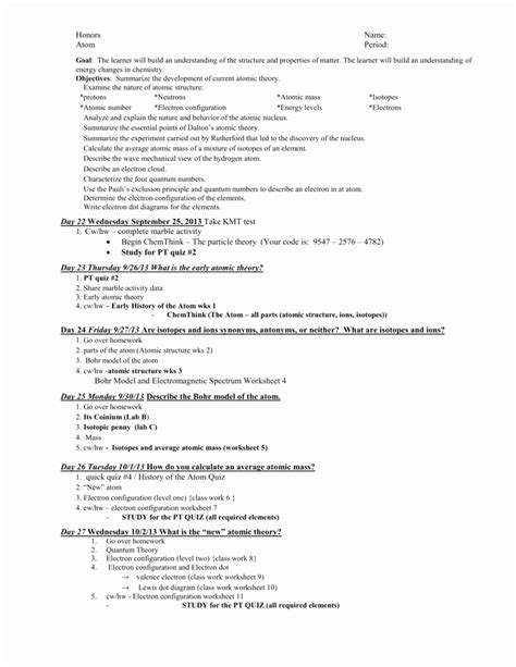 50 Development Of Atomic Theory Worksheet Chessmuseum Template Library