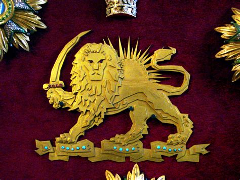 The Lion and Sun Persian شیر و خورشید Šir o Xoršid is one of the main emblems of Iran and