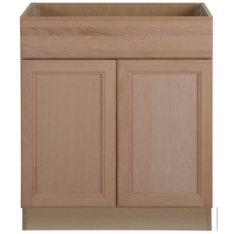 It is also used when a traditional corner cabinet such as a lazy susan is not preferred or won't fit the available space. Easthaven Assembled 30x34.5x24 in. Frameless Sink Base Cabinet with False Drawer Front in ...