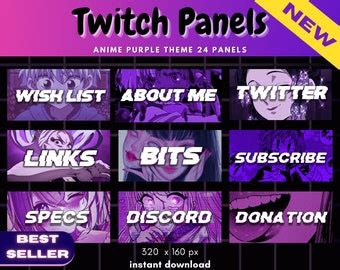 Sexy Twitch Panel Etsy Canada