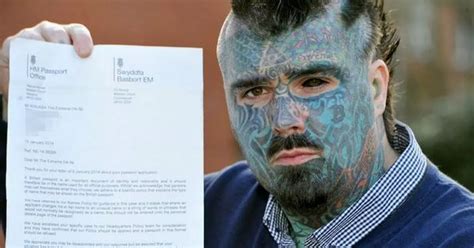 Video Britains Most Tattooed Man Refused Passport Birmingham Mail