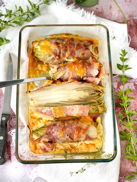 Witlof Uit De Oven Met Ham Kaas En Ei Betty S Kitchen Foodblog