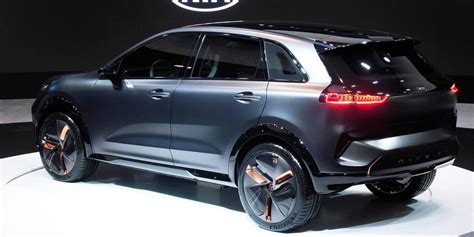 Kia unveils new all-electric compact SUV concept ahead of Niro EV