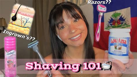 How To Shave ”down There”😽 Tricks And Tips How To Avoid Ingrown’s And Razor Bumps Youtube