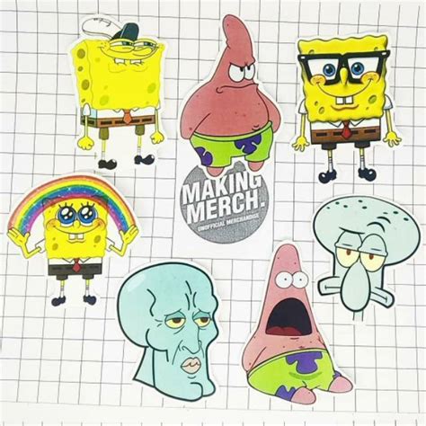 Jual Stiker Spongebob Shopee Indonesia