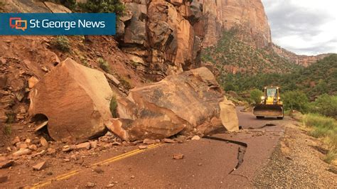 Updated Following Flooding And Rock Slides Zion Officials