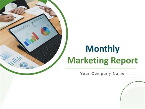 Monthly Marketing Report Powerpoint Presentation Slides Presentation