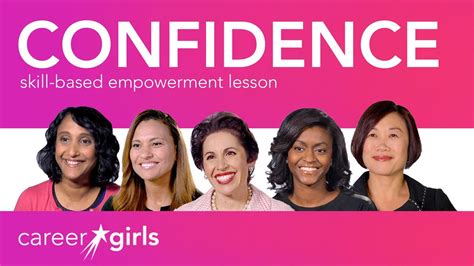 Be Confident Career Girls Empowerment Lesson Youtube