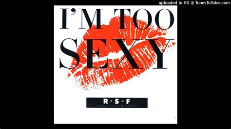 Right Said Fred Im Too Sexy Instrumental 12 Mix Youtube