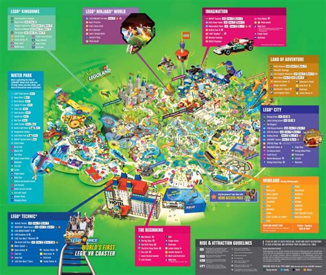 Legoland® Malaysia Rides Legoland Florida Park Map Printable Maps