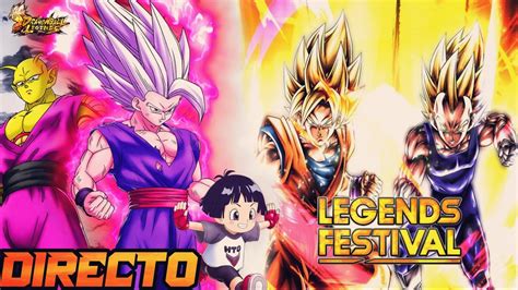 Dragon Ball Legends Directo Tengo A Gohan Bestia Muy Pronto Legends