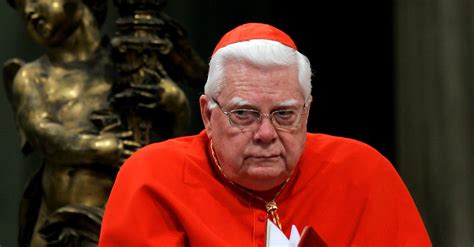 Cardinal Bernard Law Boston Archbishop Who Was Forced To Resign Over