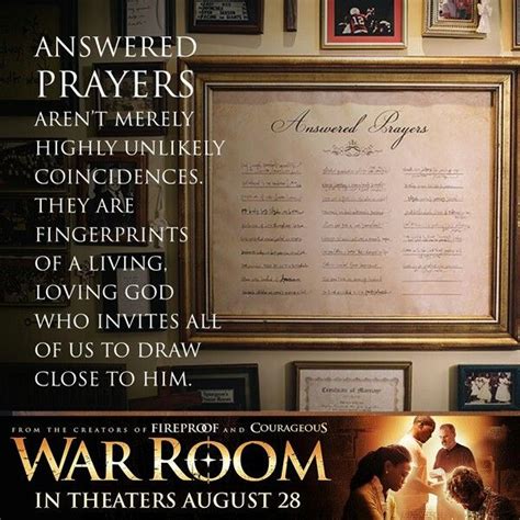 Answer Prayers War Room Movie Quotes War Room Quotes