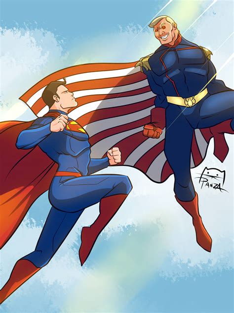 Homelander Vs Superman By Panza333 On Deviantart