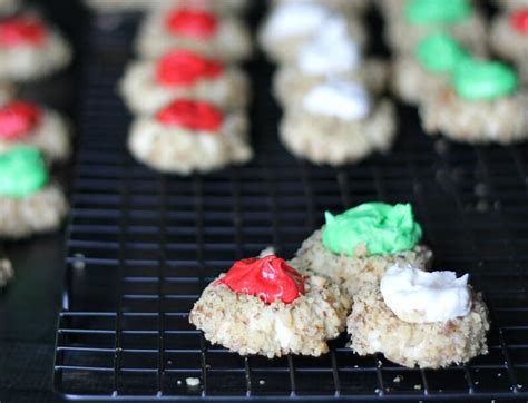 Thumbprint Cookie Recipe With Buttercream Icing