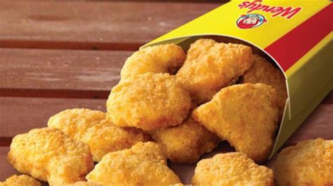 Fast food chicken nuggets are fried. Wendy's Give Kid A Year Of Free Chicken Nuggets After His ...
