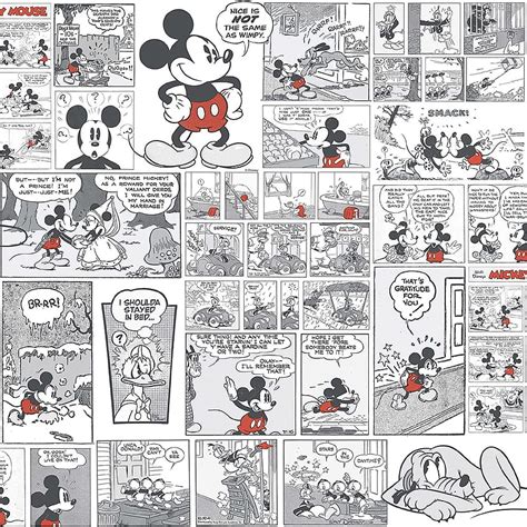 X Px P Free Download Mickey Mouse Comic Strip Vintage Black And White Comic Hd