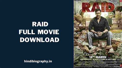 Raid 2018 Full Movie Download 720p And 480p Leaked By Coolmoviez